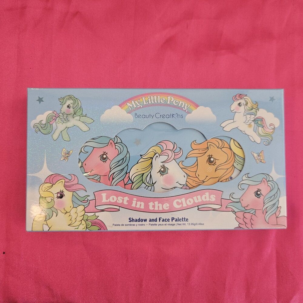New Beauty Creations My Little Pony "Lost in the Clouds" Shadow & Face Palette